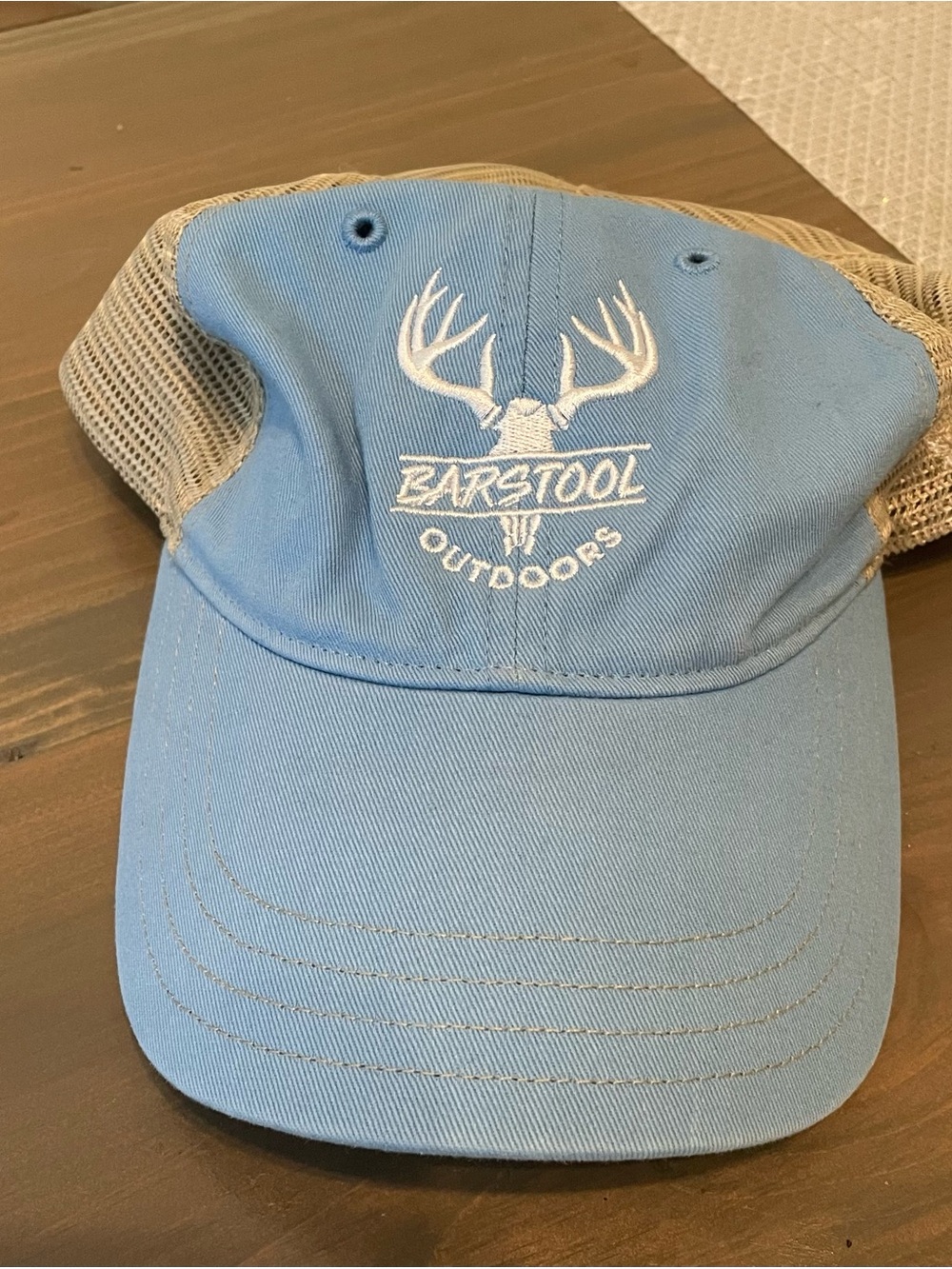 Barstool Outdoors Light Blue Mesh Baseball Hat